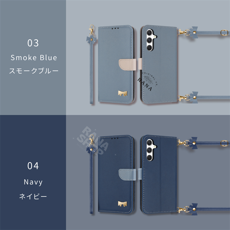 リボン飾り Galaxy A25 5G ケース 手帳型 A55 A54 A53 A52 A32 携帯