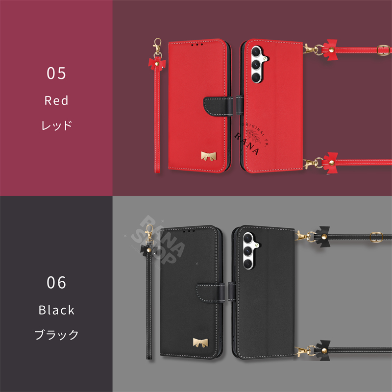 ROBI様★【25】リボンの通帳ケース リボン飾り Galaxy A25 5G ケース 手帳型 A55 A54 A53 A52 A32 携帯