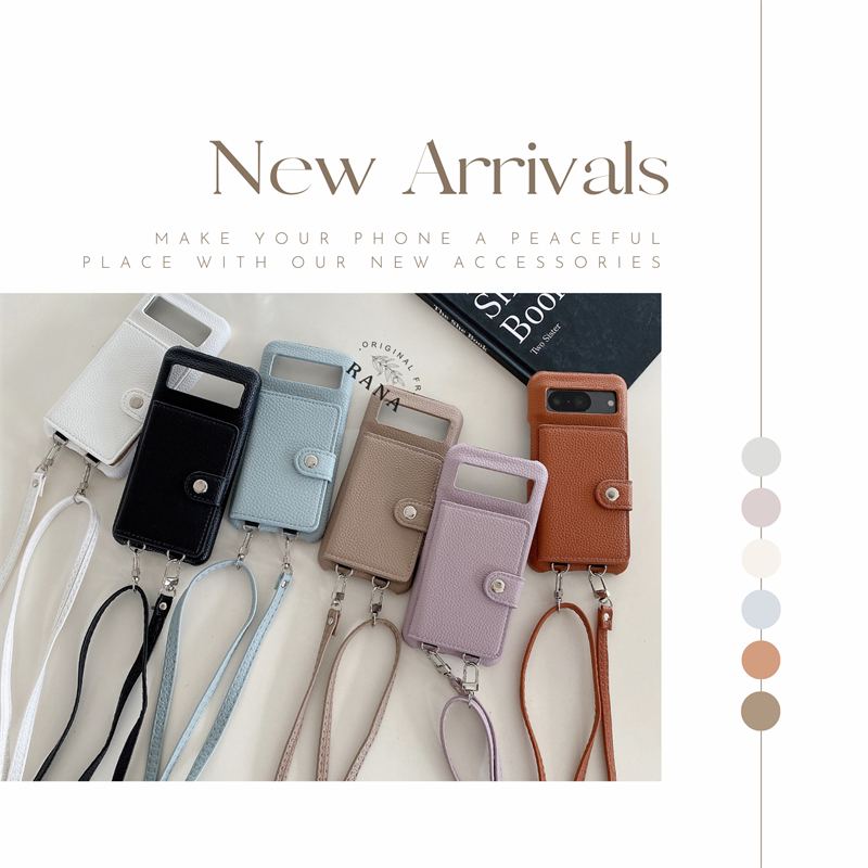 スマホショルダー Google Pixel 8 Pro ケース ショルダー ミラー付き