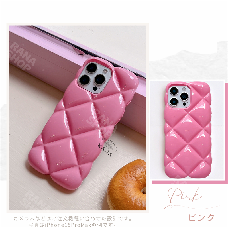 夏 iPhone16 ケース キルティング iphone15 キルティングケース