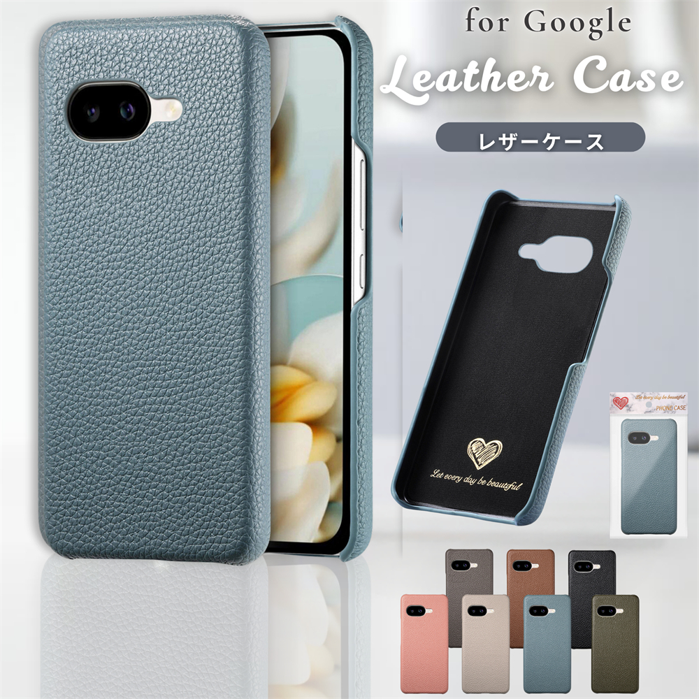 Google Pixel 9a ケース おしゃれ 本革調 10 ピクセル10a GooglePixel9