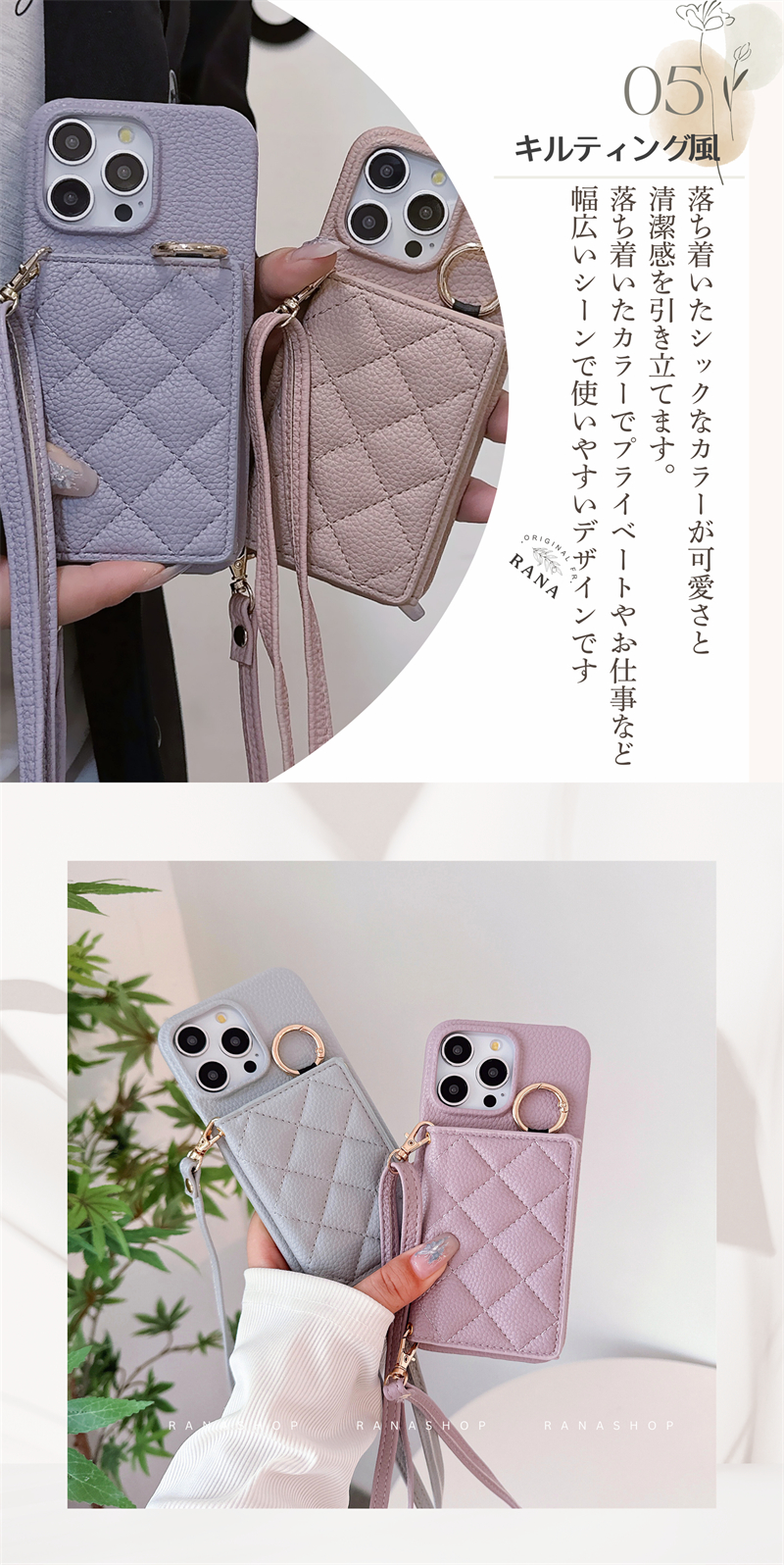 鏡付き OPPO Reno11 A ケース ショルダー タイプ A79 5G リング