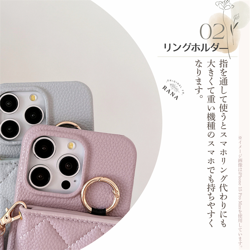 鏡付き OPPO Reno11 A ケース ショルダー タイプ A79 5G リング付