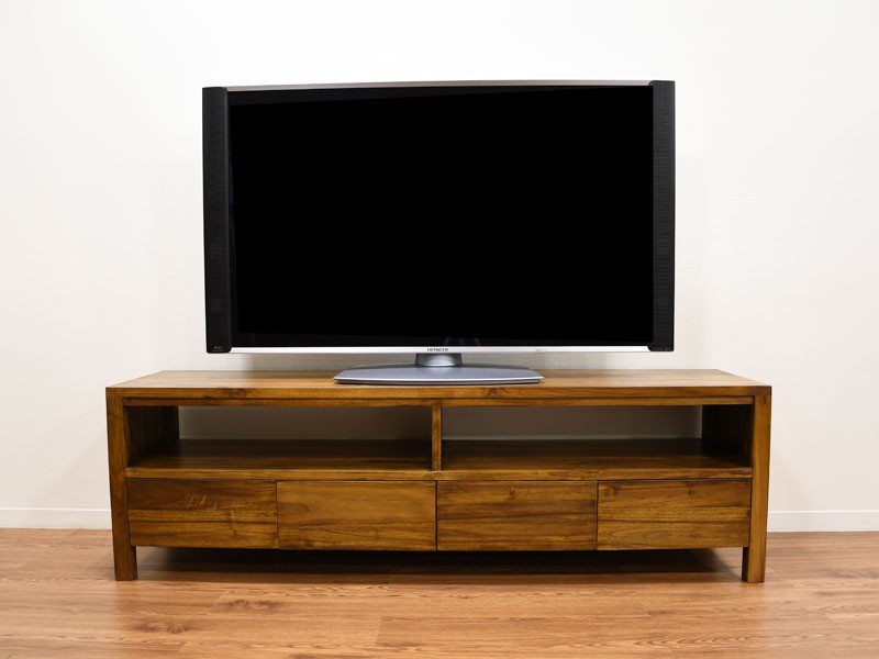 テレビボード チーク 無垢 幅150cm テレビ台 テレビスタンド おしゃれ