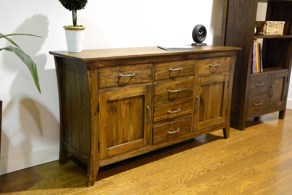 アジアン家具 チーク無垢 サイドボード キャビネット 11ms85_13.jpg