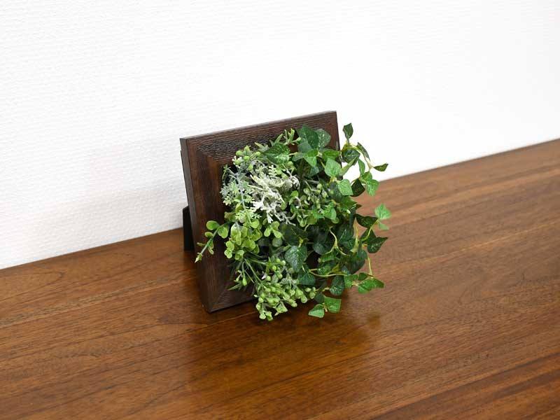 フェイクグリーンフレーム S チーク家具 インテリア雑貨の通販 Babi Furniture フェイクグリーンフレーム S チーク家具 インテリア雑貨の通販 Babi Furniture