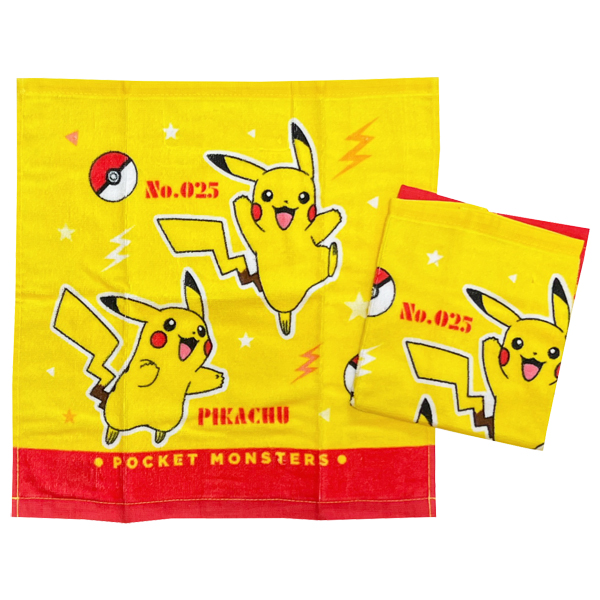 最大72%OFFクーポン ポケモン ウォッシュタオル 2枚組 ルカリオエースバーン柄 WM414700 M便