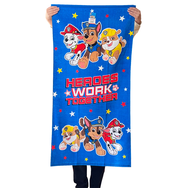 パウパトロール バスタオル 60×120cm PAW PATROL キャラクター お風呂 グッズ かわいい 林 タオル ネコポス可  :suke-n-887:BABU 通販 