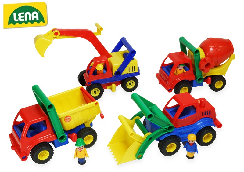 ボーネルンド（Bornelund） 砂場用くるま ダンプ パワーショベル