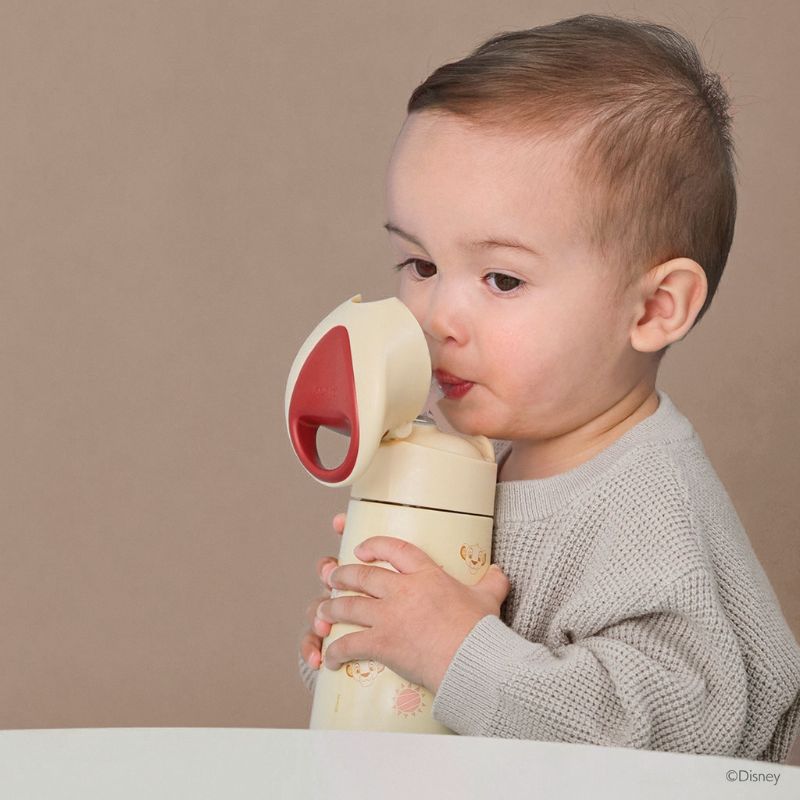 ステンレスボトル ビーボックス bbox ディズニー プーさん バンビ ライオンキング ステンレス水筒 ストロータイプ ストローボトル 350ml 保冷 保温 ワンタッチ 