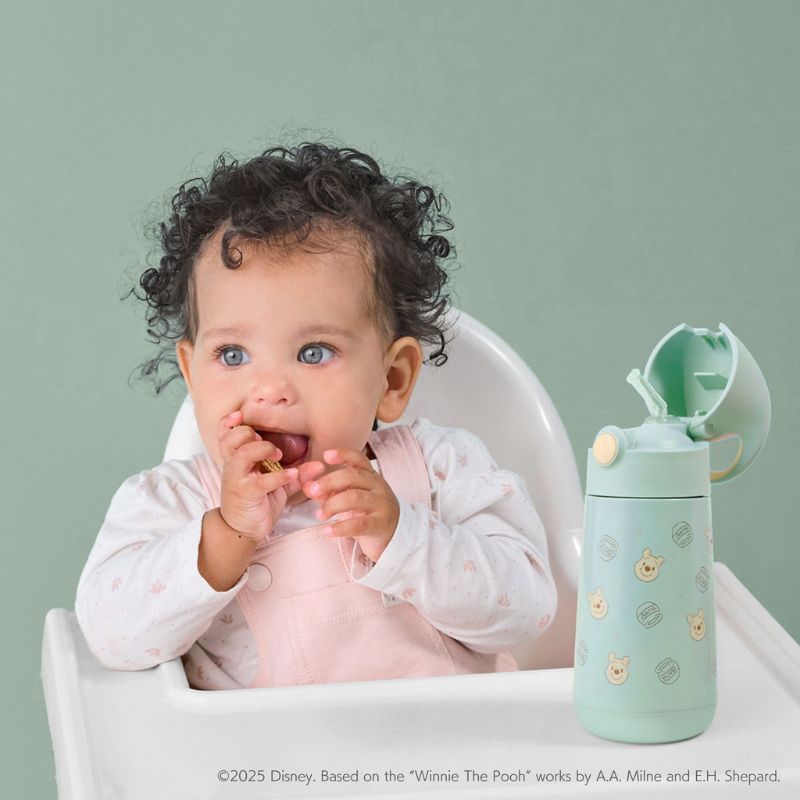 ステンレスボトル ビーボックス bbox ディズニー プーさん バンビ ライオンキング ステンレス水筒 ストロータイプ ストローボトル 350ml 保冷 保温 ワンタッチ 