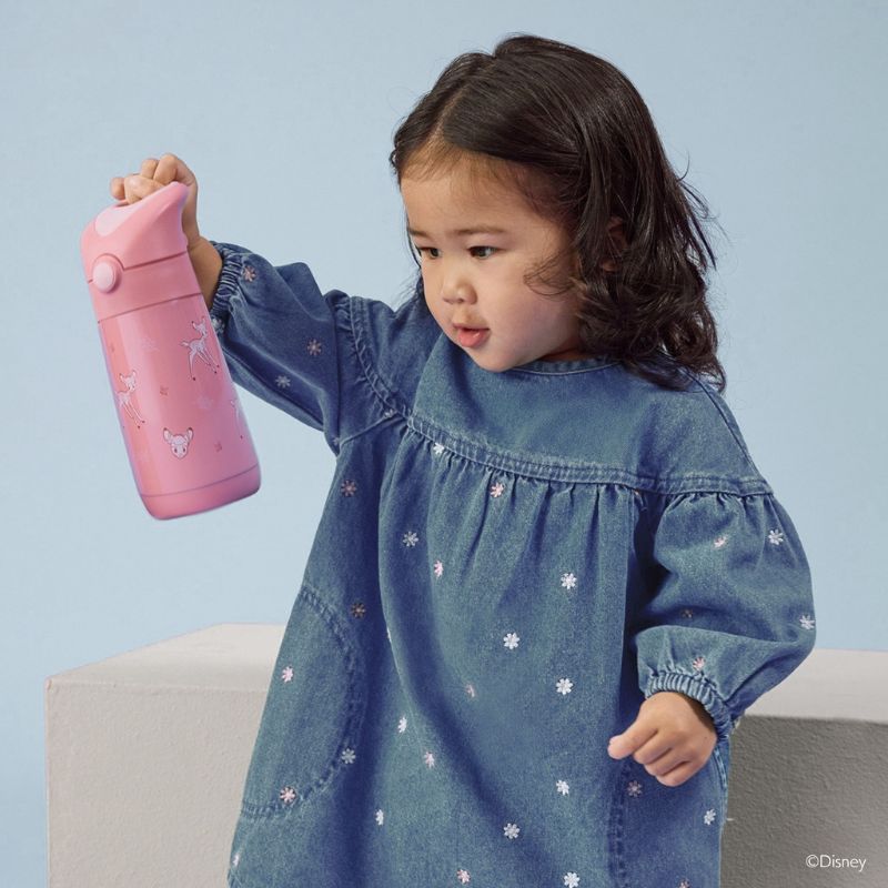 ステンレスボトル ビーボックス bbox ディズニー プーさん バンビ ライオンキング ステンレス水筒 ストロータイプ ストローボトル 350ml 保冷 保温 ワンタッチ 