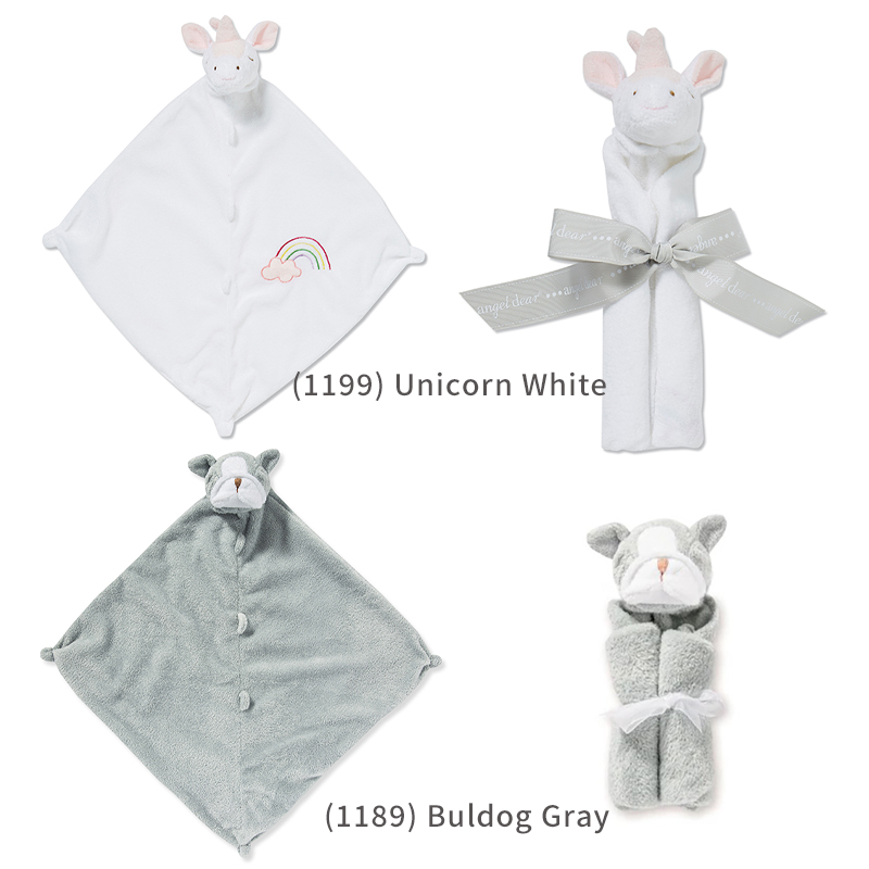 名入れ刺繍無料 エンジェルディア ブランキー ベビー タオル タオルケット ねんね 新生児 ANGEL DEAR BLANKIE セレブご愛用ブランド 出産祝いや誕生日のお祝いに