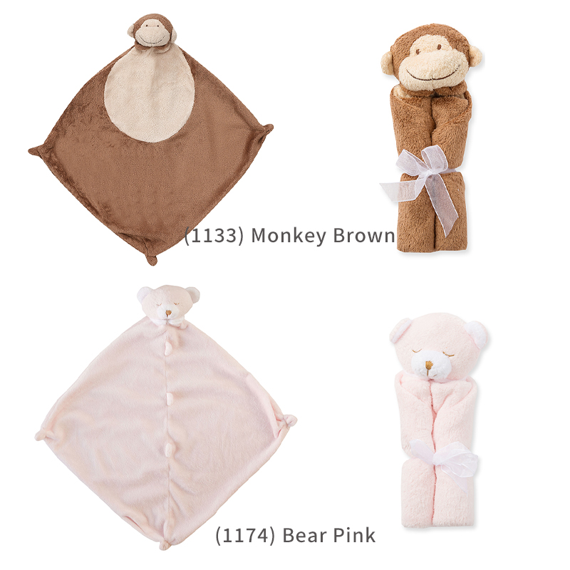 名入れ刺繍無料 エンジェルディア ブランキー ベビー タオル タオルケット ねんね 新生児 ANGEL DEAR BLANKIE セレブご愛用ブランド 出産祝いや誕生日のお祝いに