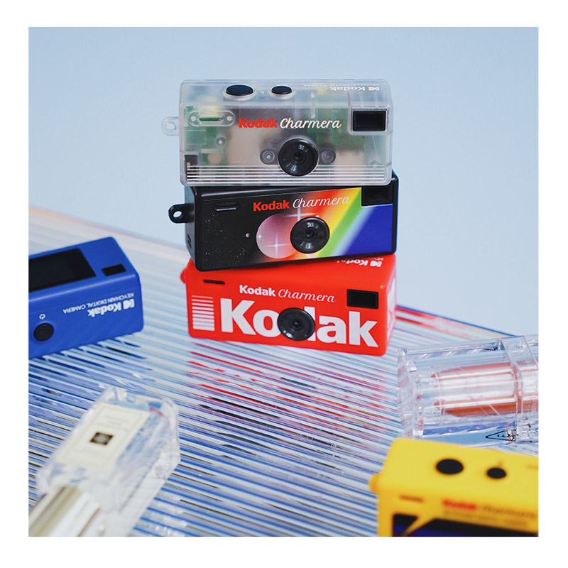 小型デジタルカメラ KODAK Charmera ブラインドボックスコレクション ランダム 単品1個 6種+シークレット1種 トイカメラ コレクション デジタルカメラ