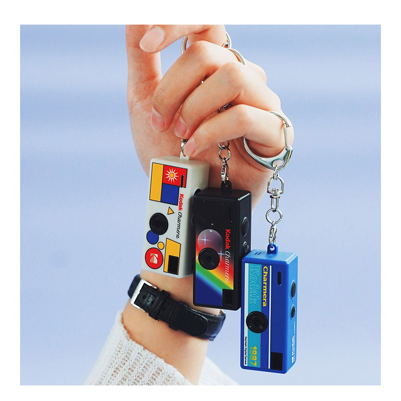 小型デジタルカメラ KODAK Charmera ブラインドボックスコレクション ランダム 単品1個 6種+シークレット1種 トイカメラ コレクション デジタルカメラ