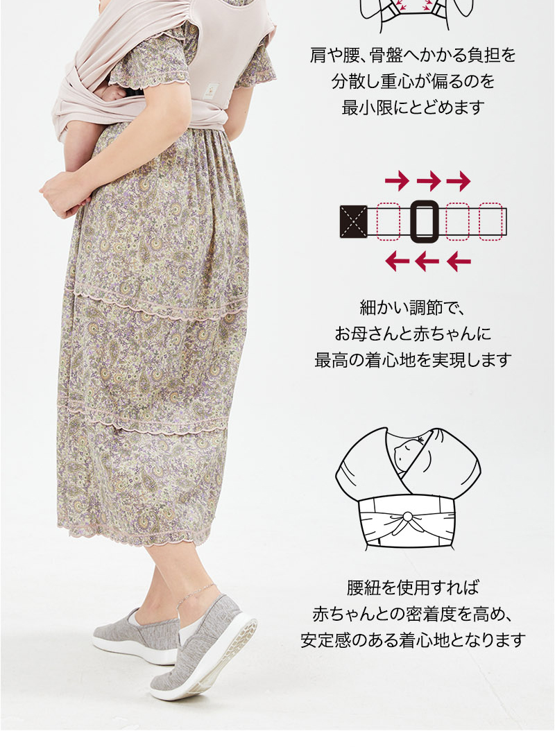 メイアンドマイ mayandmai メッシュスリング 抱っこ紐 新生児 メッシュ