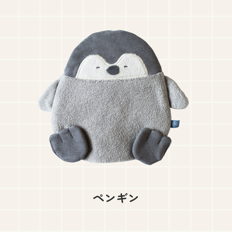 ひんやりジェルポーチ モクモフ mocmof  不凍タイプ 保冷ジェル付き 子どもから大人まで！抱っこ紐 ベビーカー チャイルドシート 便利な紐付き 海の生き物 アザラシ ペンギン エイ ジンベイザメ マンボウ 保冷シート お昼寝 やわらか保冷剤付き