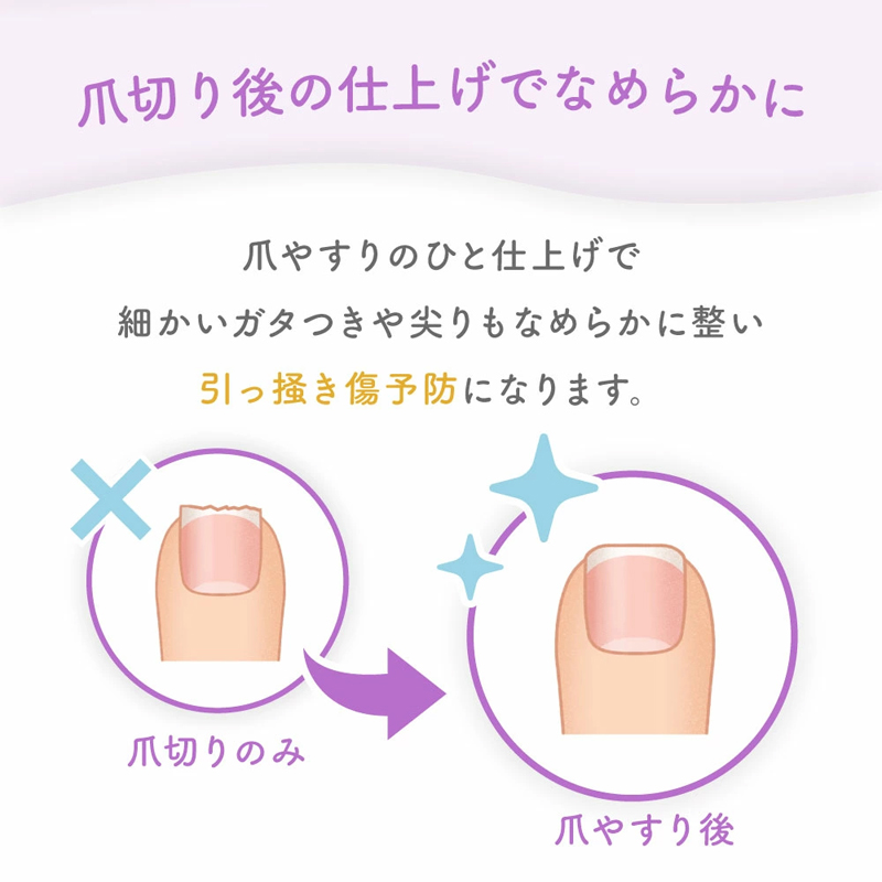 シースター 電動つめやすり S-901 赤ちゃん 電動爪やすり 電動爪削り 爪やすり お手入れ 爪切り ベビー 子ども 新生児 ネイルケア 電池式 BPAフリー 0才 1才 2才