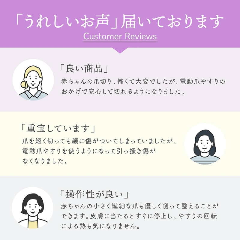シースター 電動つめやすり S-901 赤ちゃん 電動爪やすり 電動爪削り 爪やすり お手入れ 爪切り ベビー 子ども 新生児 ネイルケア 電池式 BPAフリー 0才 1才 2才