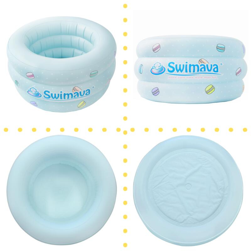 マカロンバス 【正規品】 Swimava  スイマーバ 沐浴 ベビーバス  ベビープール お風呂 イヤイヤ期 水遊び 安心 赤ちゃん レジャー 海 帰省 旅行 プール