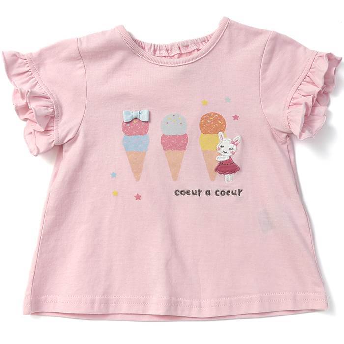 子供服 キムラタン coeur a coeur（クーラクール） Ｔシャツ（半袖