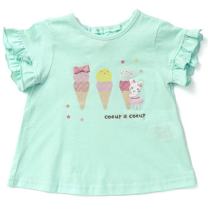 子供服 キムラタン coeur a coeur（クーラクール） Ｔシャツ（半袖