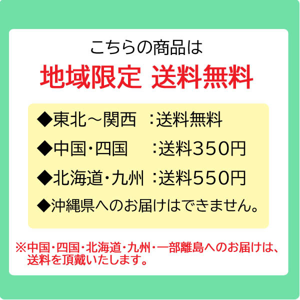 地域限定送料無料