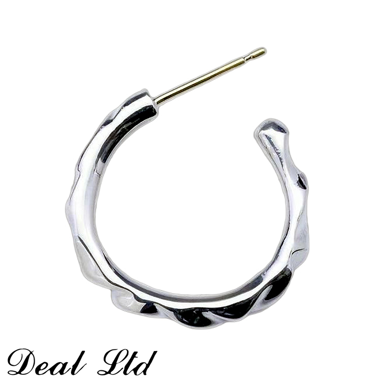 DEAL LTD ディールエルティーディー フープピアス DEAL DESIGN（ディールデザイン） ポイント5倍 9日まで シルバー