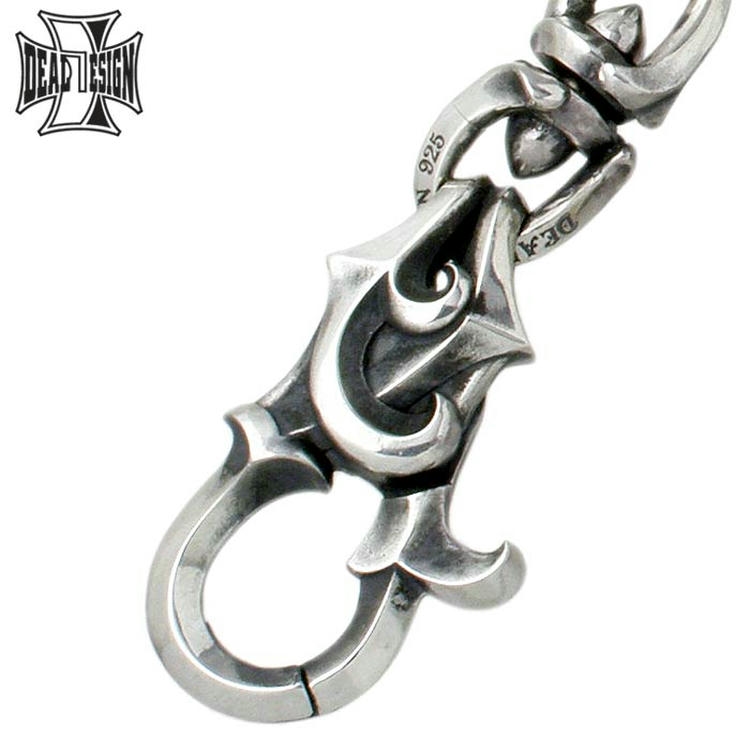 サイヤ人dealdesign ウォレットチェーン ディールデザイン DEAL DESIGN シルバー ウォレットチェーン