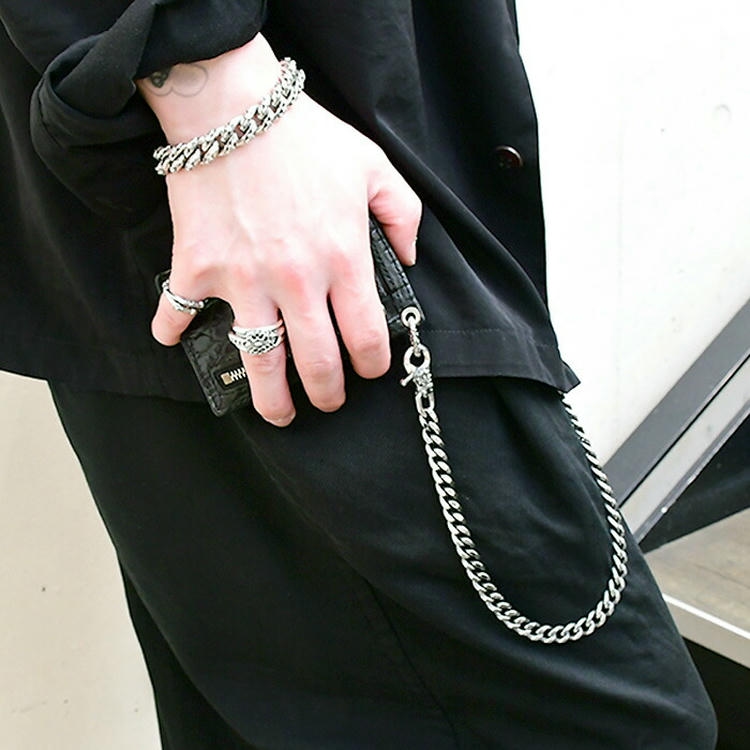 ディールデザイン　ウォレットチェーン WALLET CHAIN｜シルバーアクセサリーディールデザイン
