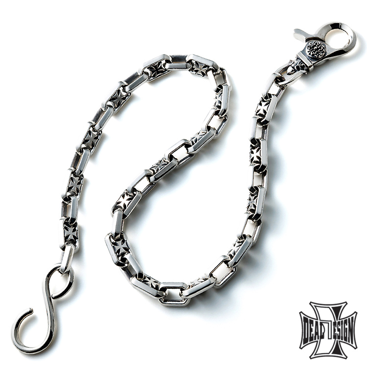 DEAL DESIGN（ディールデザイン） マリンクロス シルバー ウォレット