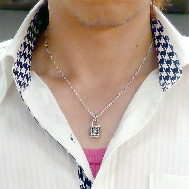 Deal Design ホリデー限定ネックレス　フローラルパドロック DEAL DESIGN ディールデザイン ティアーズパドロック ペンダント