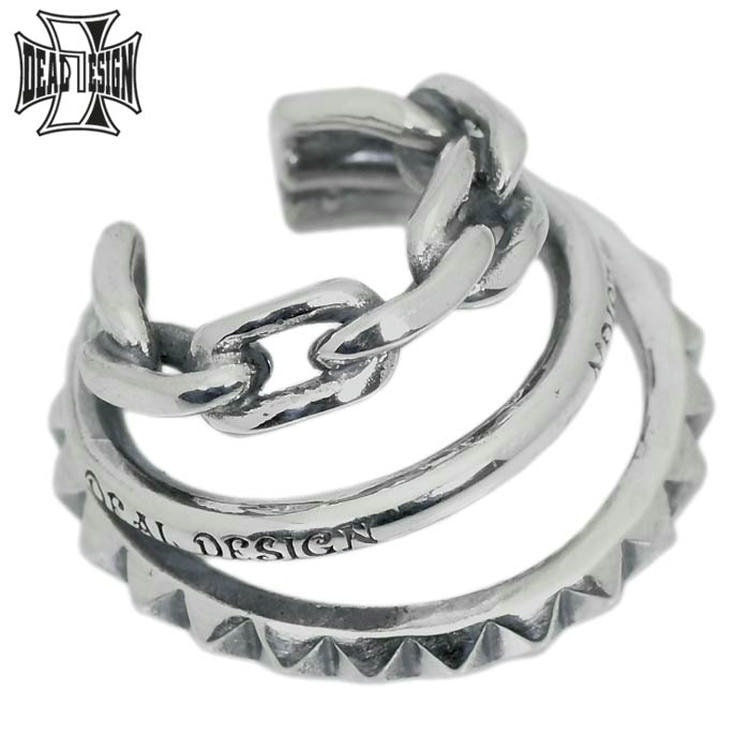 DEAL DESIGN ディールデザイン シルバーイヤーカフ メンズ 1個
