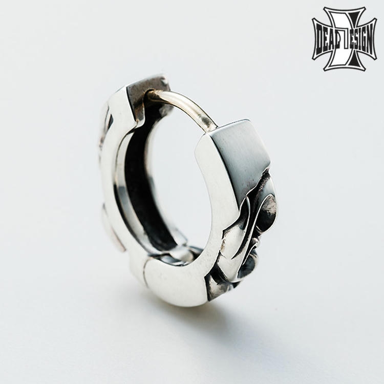 シルバー 片耳用ピアス シンプルデザイン シルバー ピアス/片耳用 | 112244351916 | 【公式】4℃ HOMME+