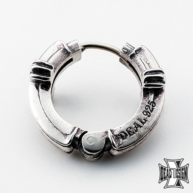 DEAL DESIGN（ディールデザイン） クロス ロック フープ シルバー