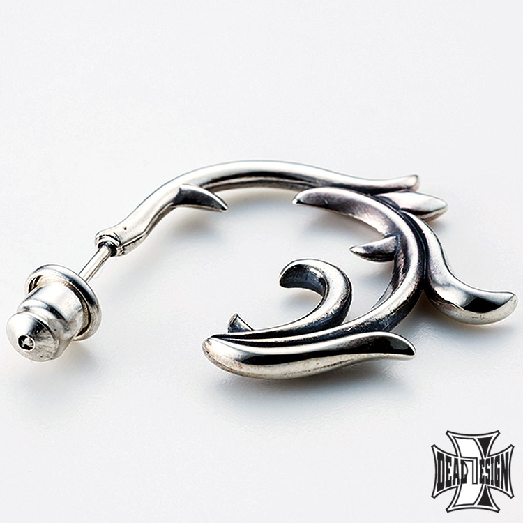 DEAL DESIGN（ディールデザイン） ソーニー フープ シルバー ピアス