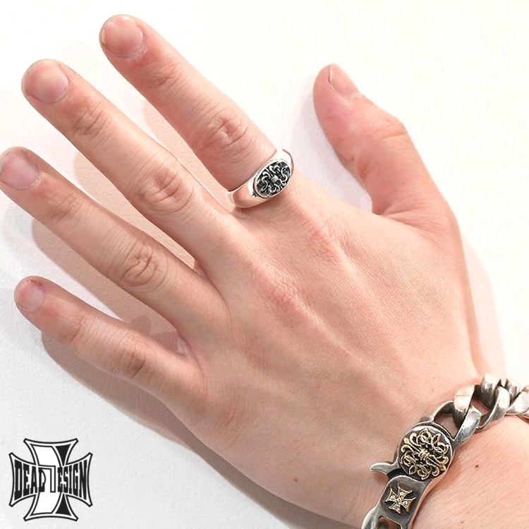 DEAL DESIGN（ディールデザイン） ミニシグネット シルバー リング