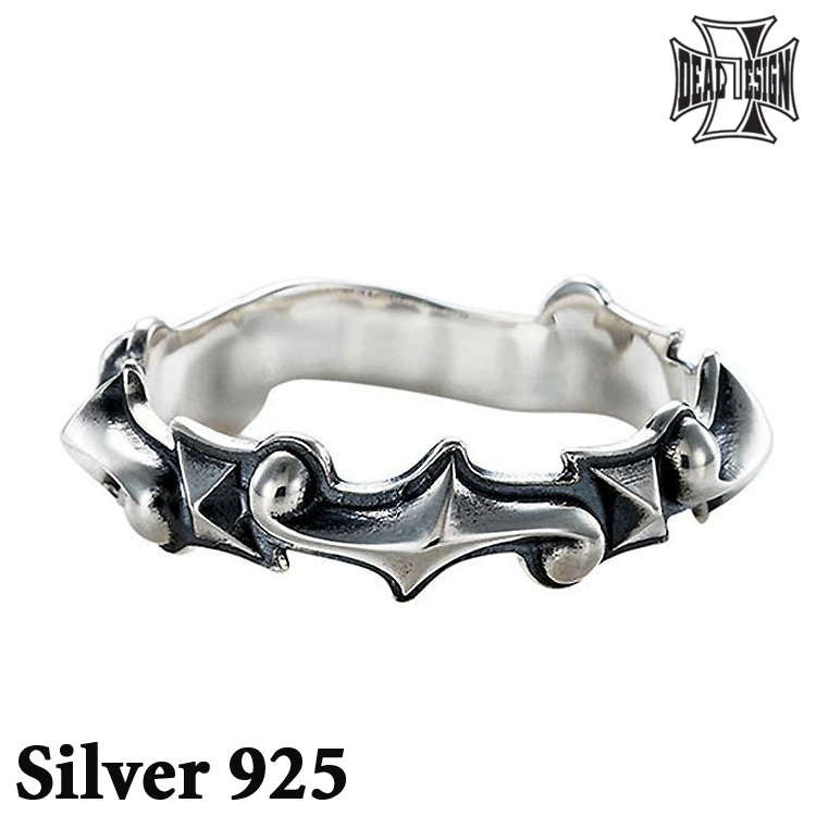 DEAL DESIGN リング　スペード DEAL DESIGN（ディールデザイン） スペードギメル リング メンズ