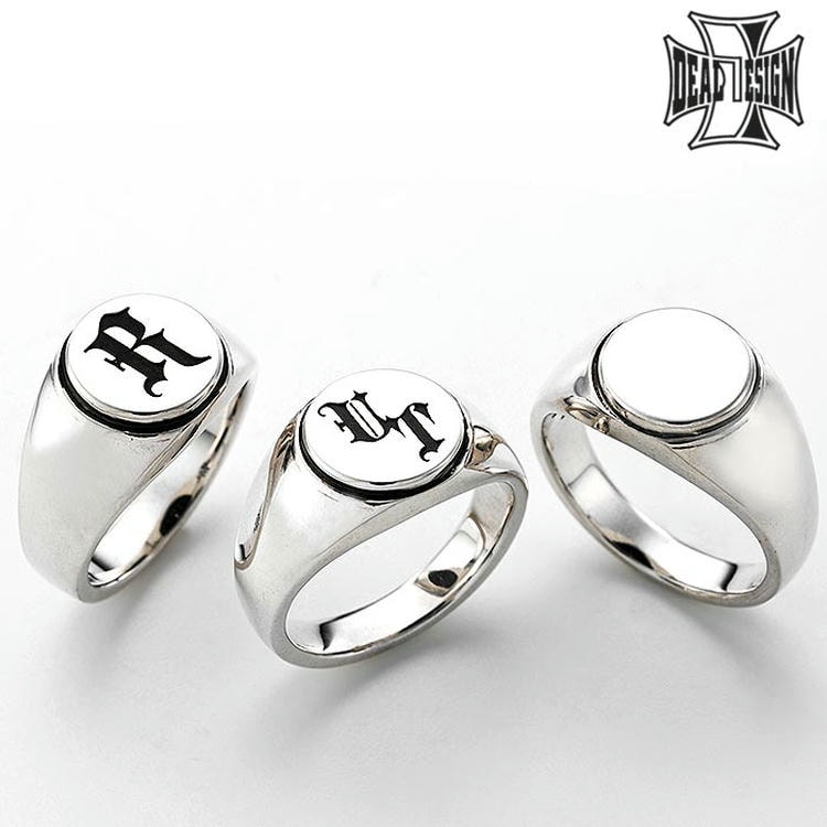 ディールデザイン マルチシグネットリング 17号 DEAL DESIGN（ディールデザイン） マルチシグネットリング シルバー