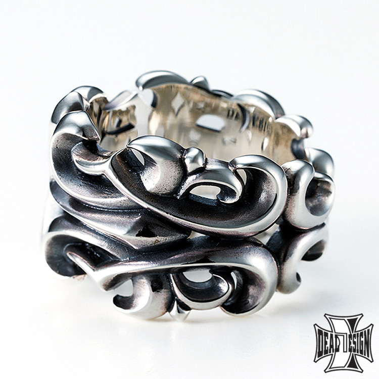 DEAL DESIGN（ディールデザイン） ホーン クロス シルバー リング 指輪