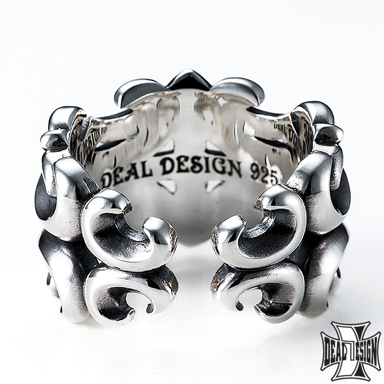 DEAL DESIGN（ディールデザイン） ホーン クロス シルバー リング 指輪