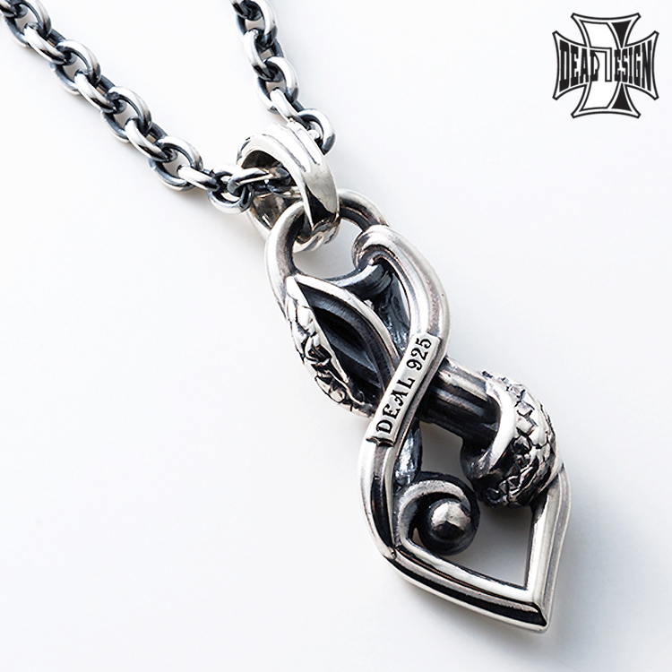 DEAL DESIGN（ディールデザイン） ハイド スネーク フック シルバー