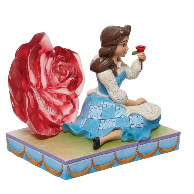 enesco エネスコ Disney Traditions 美女と野獣 ベル クリア ローズ