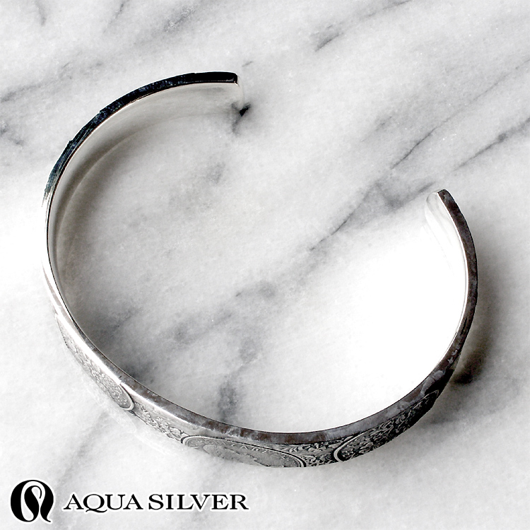 AQUA SILVER（アクアシルバー） 幸せの シックス ペンス コイン