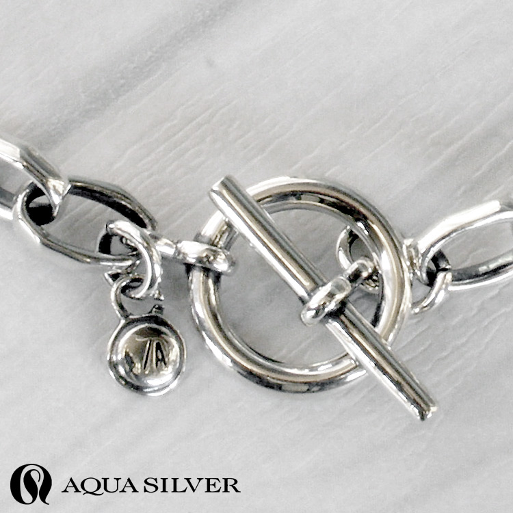 AQUA SILVER（アクアシルバー） ゆらぎ シルバー ブレスレット Medium