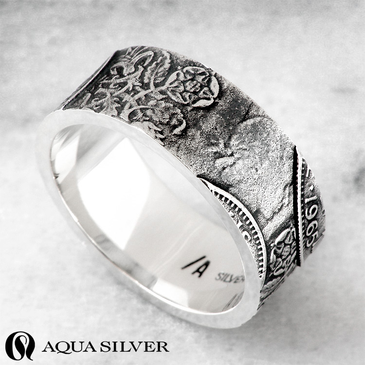 AQUA SILVER（アクアシルバー） 幸せの シックスペンス コイン