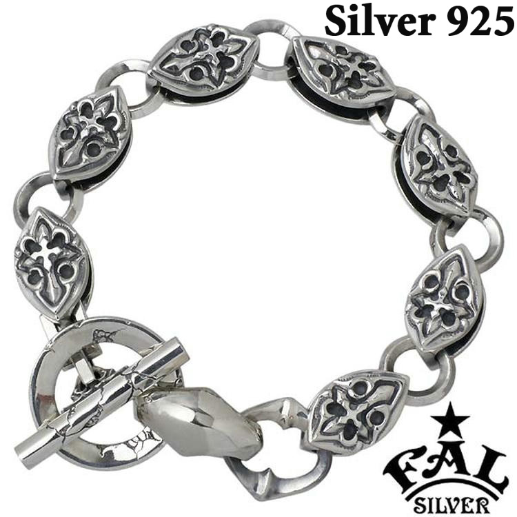 エフエーエル F.A.L FAL シルバーブレスレット メンズ アンダー