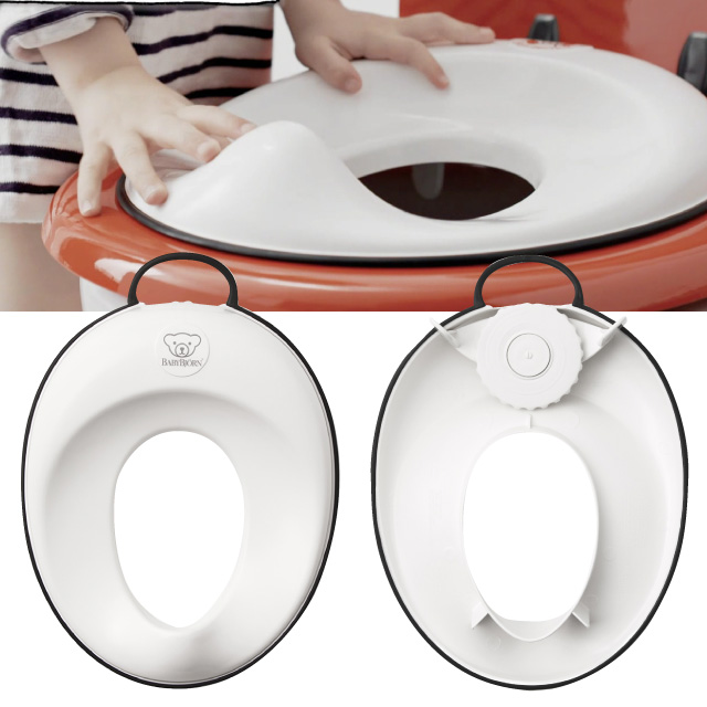 【ベビービョルン日本正規販売店】 babybjorn（ベビービョルン） トイレットトレーナー ホワイト/ブラック|トイレトレーニング トイトレ | BABYBJORN | 03