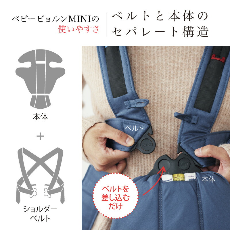 もれなくサッキングパッドプレゼント／babybjorn（ベビービョルン